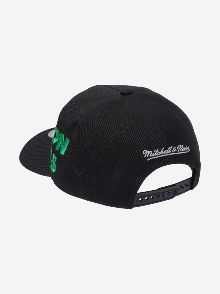 Бейсболка MITCHELL NESS HP12875-BCEBLCK Boston Celtics NBA