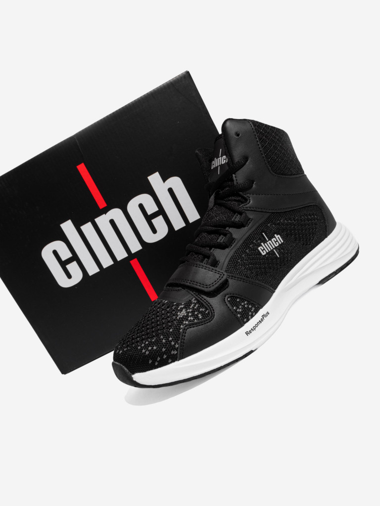 Боксерки Clinch Training черно-белые