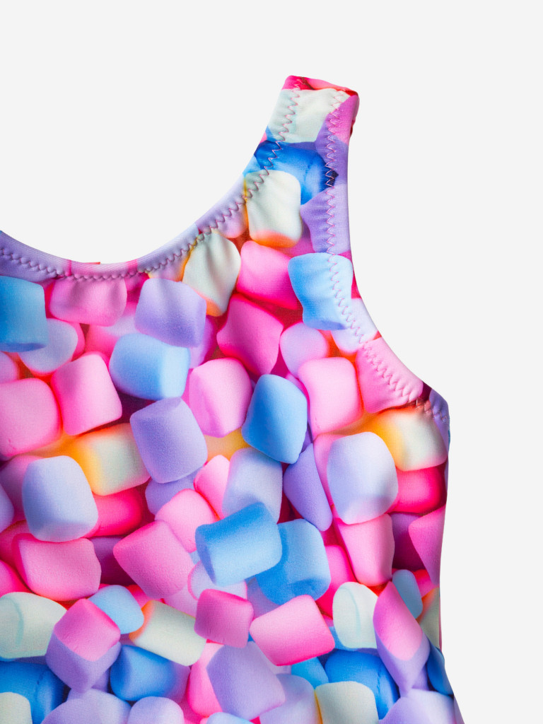 Купальник слитный для девочек PlayToday