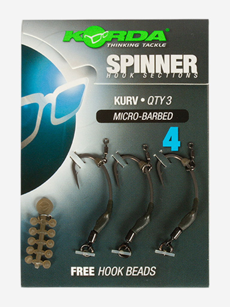 Оснастка готовая KORDA Spinner hook sections Kurv №4