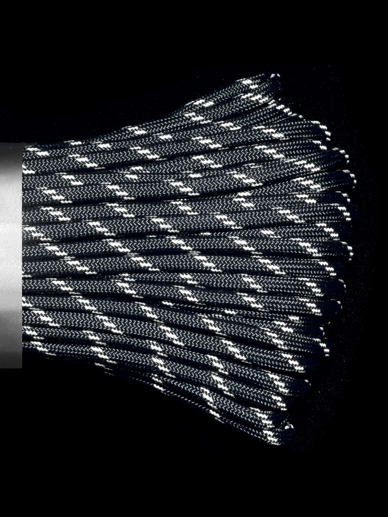 Паракорд 550 CORD nylon 30м RUS световозвращающий (dark navy)