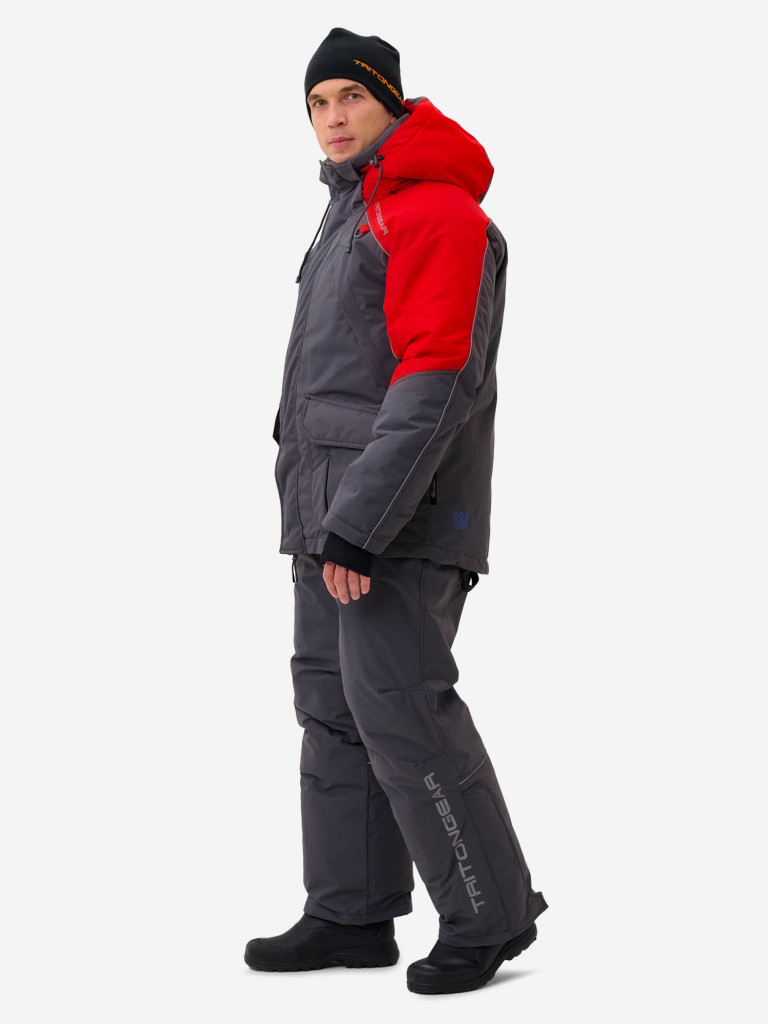 Костюм-поплавок Tritongear "Скиф" -40 (Таслан, Серо-Красный)