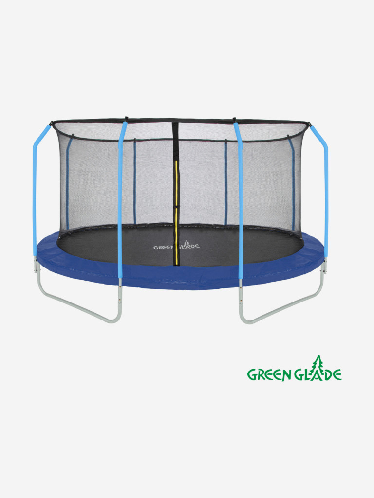 Батут 12-футовый с лестницей (2 коробки)Green Glade B122-B004