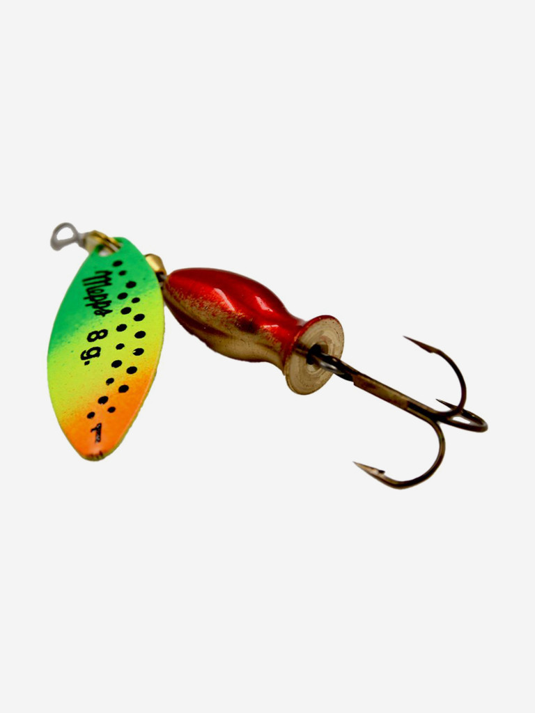 Блесна для рыбалки вертушка Mepps AGLIA LONG HEAVY, 1, Gold/Tiger, комплект из 5 штук