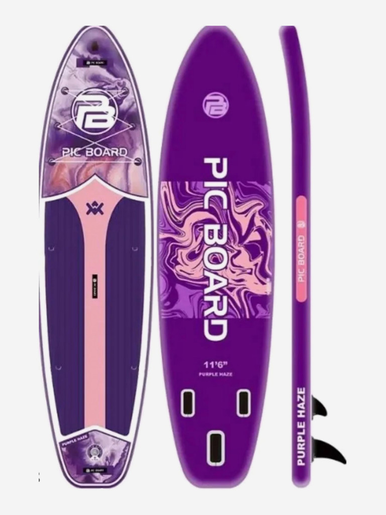 Сапборд надувной Skatinger PIC BOARD PURPLE FANTASY