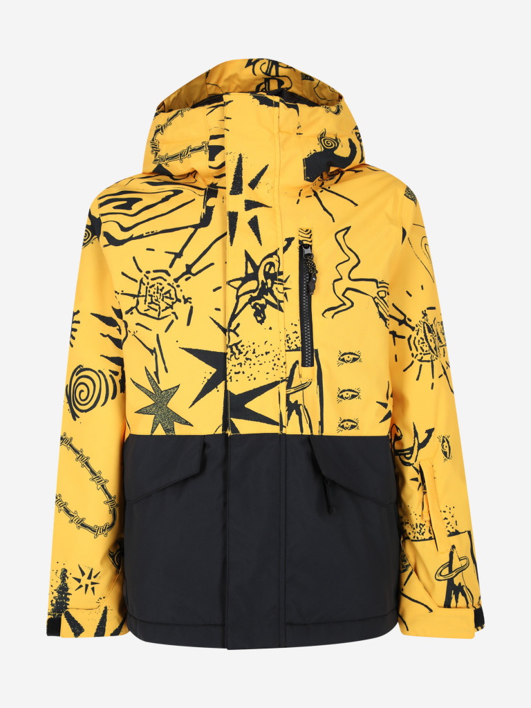 Куртка сноубордическая для мальчиков Quiksilver Mission Printed Block Youth