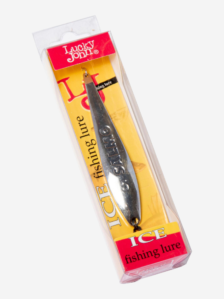 Блесна вертикальная зимняя Lucky John S-5 с тройником, вес 17 г