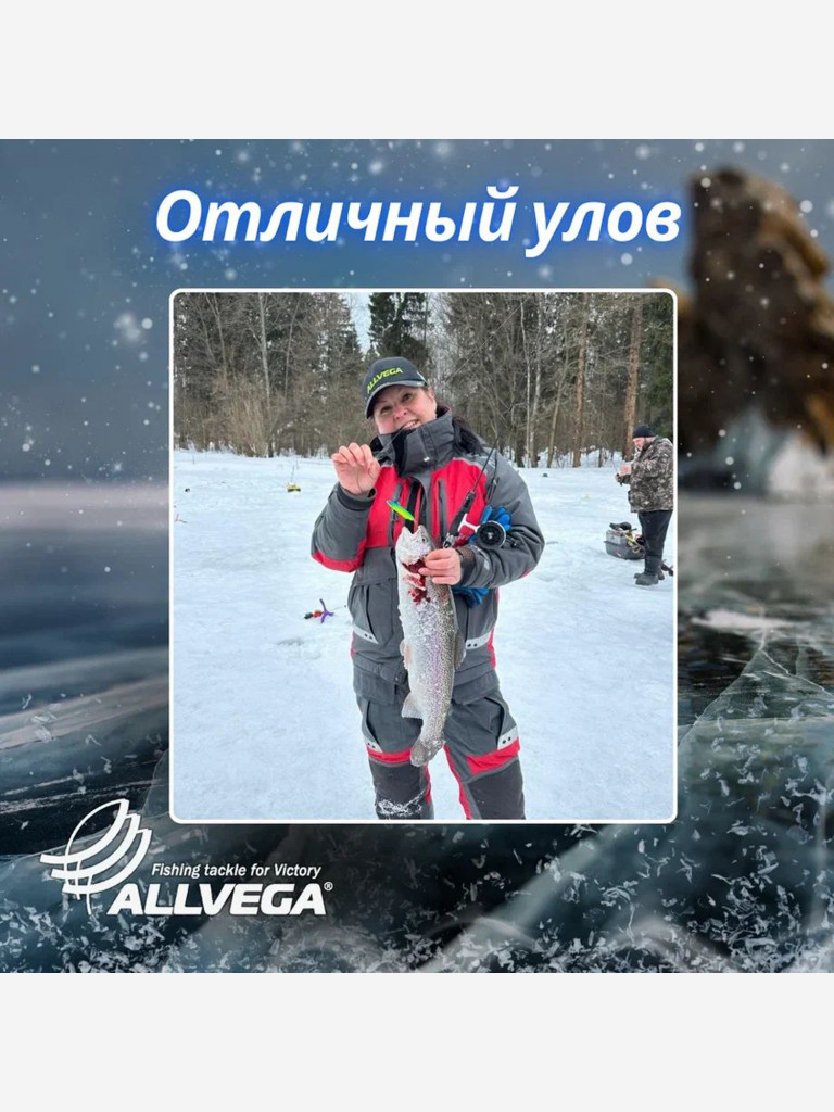 Леска монофильная ALLVEGA "Fishing Master" 30м 0,205мм (3,5кг) голубая. Набор 3 штуки.