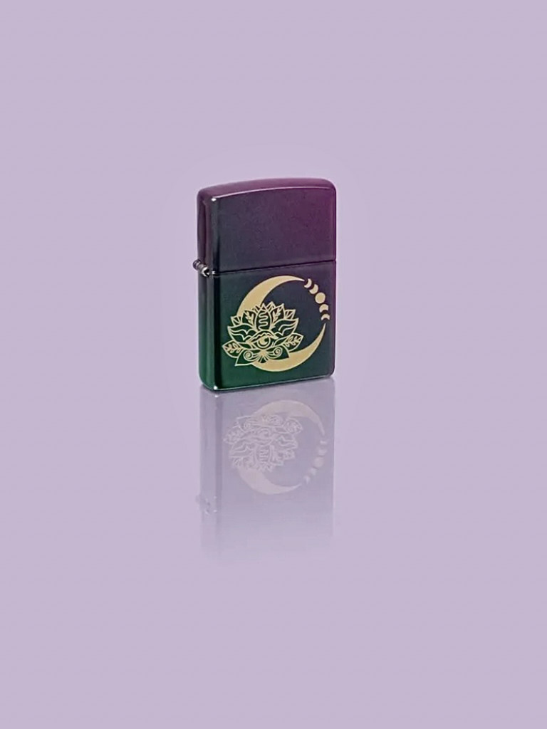 Зажигалка бензиновая ZIPPO 48587 Lotus Moon
