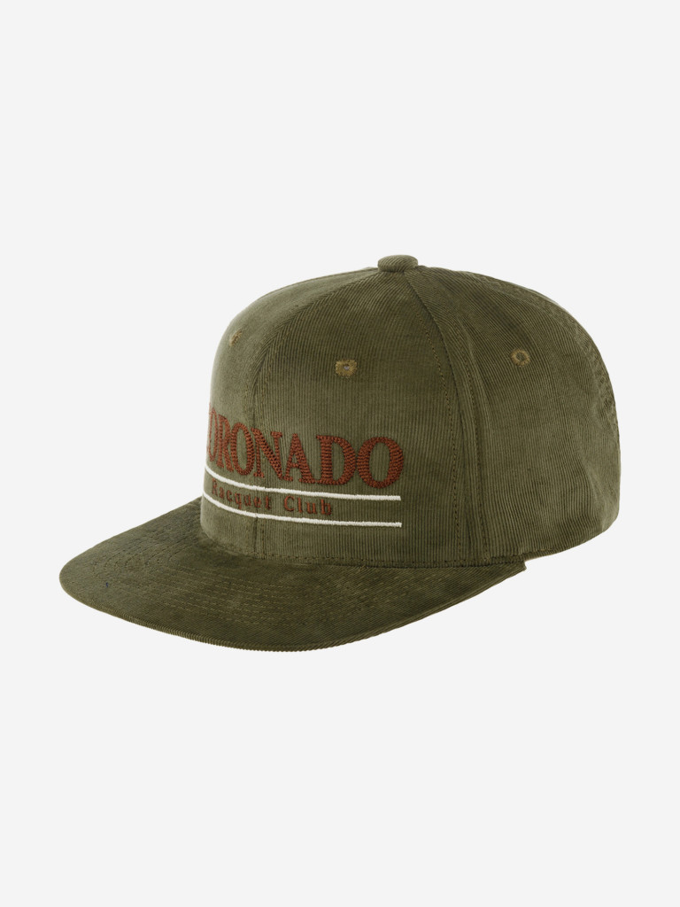 Бейсболка с прямым козырьком HOOD 100-TWC028-CA105-OL Coronado (оливковый)