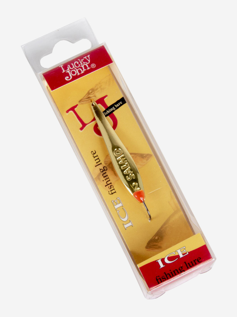 Блесна вертикальная зимняя Lucky John MODEL S-2 c впаяным крючком 03.0г