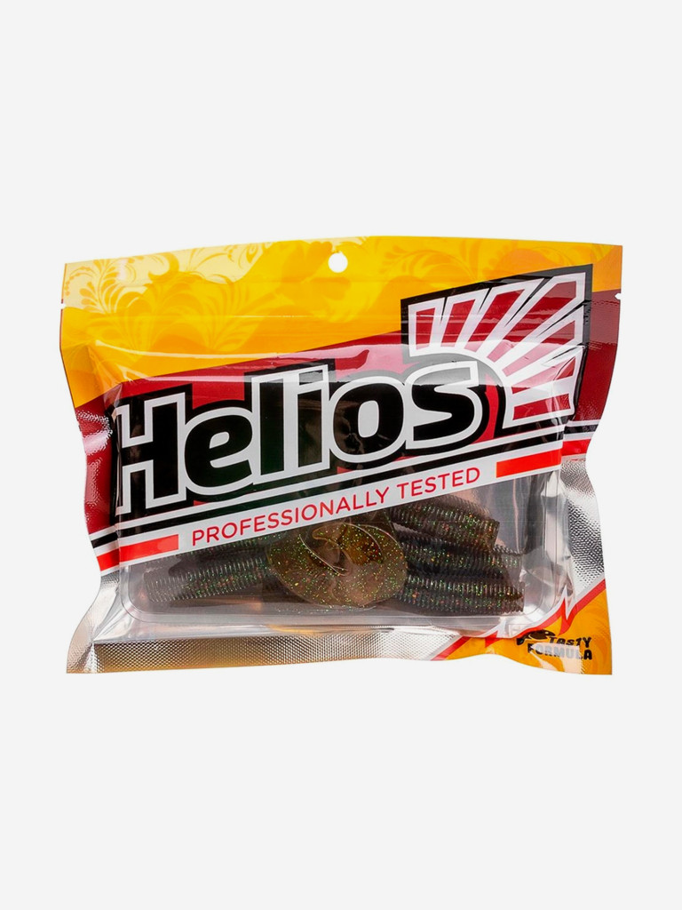 Мягкая приманка Helios Credo Double Tail, 1,96'' / 5 см, Star Oil, 10 шт (HS-27-042)