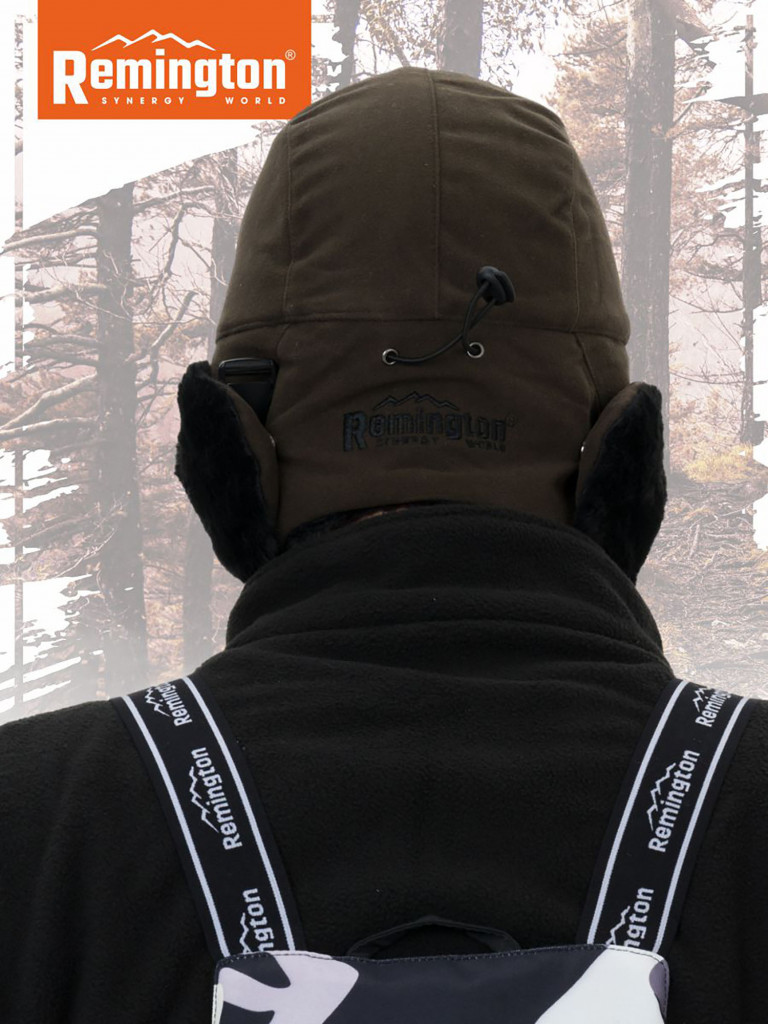 Шапка-ушанка Remington North Ice brown