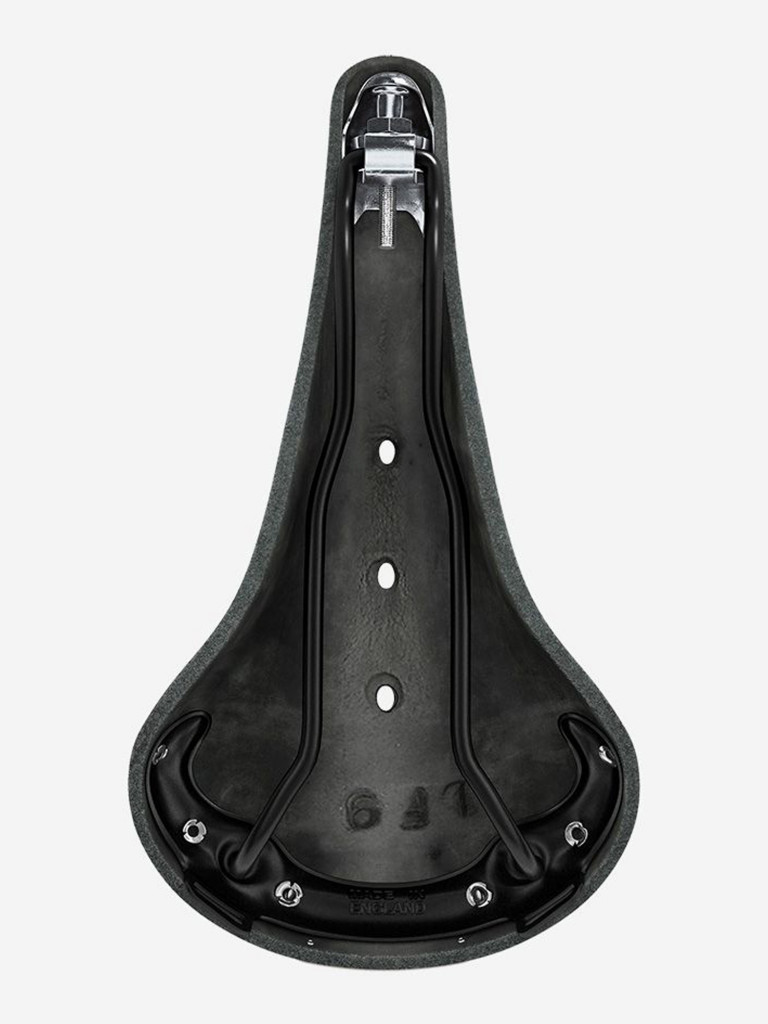 Седло кожаное Brooks B17 Narrow черный