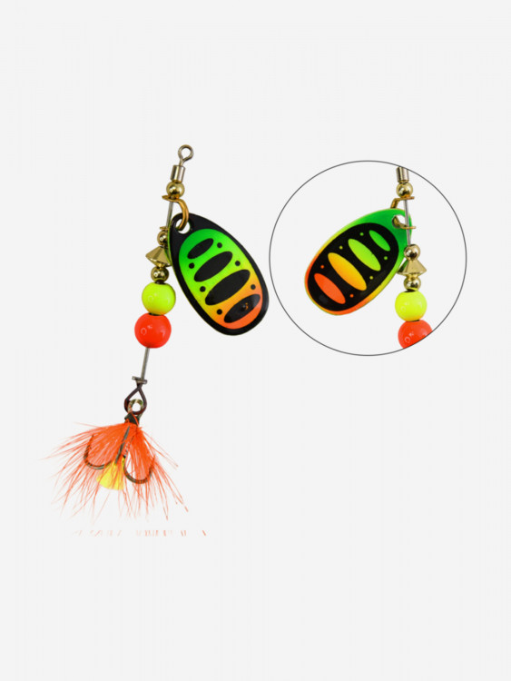 Блесна вращающаяся LureMax Daffy-1 3.2 гр #009