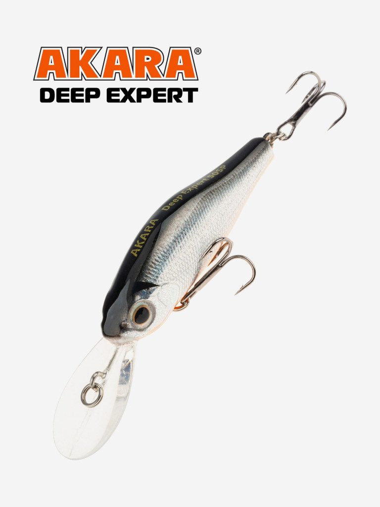 Воблер Akara Deep Expert суспендер, на окуня, щуку, голавля 50 мм. 4,5 гр. A23