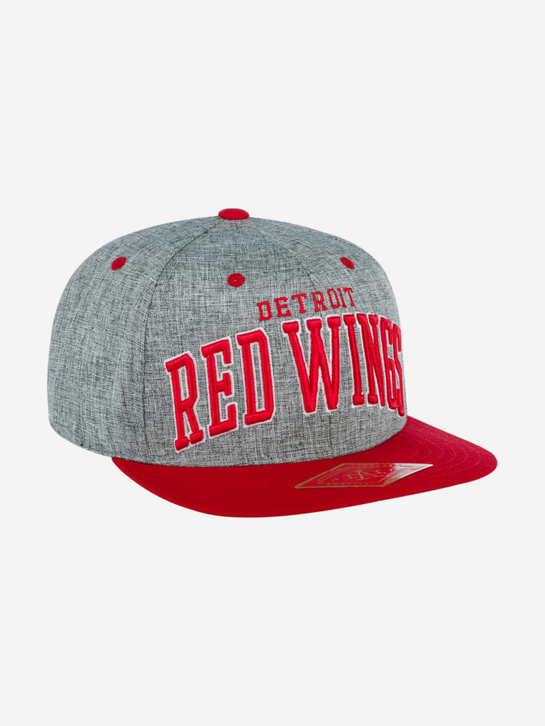 Бейсболка с прямым козырьком AMERICAN NEEDLE 42992A-DRW Detroit Red Wings Stanton NHL