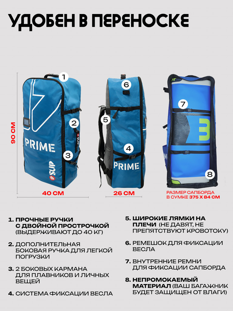 Сапборд PRIME - CLASSIC 10'5