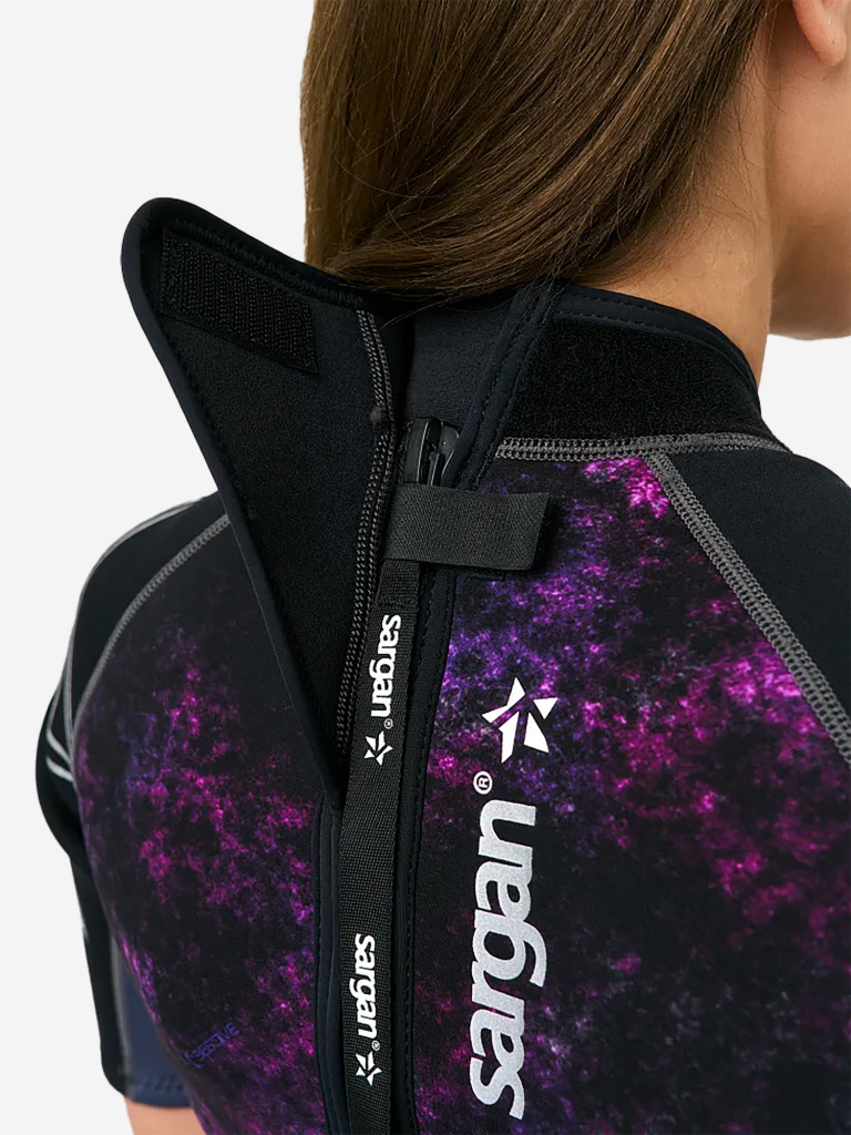 Гидрокостюм короткий женский SARGAN NERO SHORTY LADY GalaxyAPE-07 неопрен 2мм