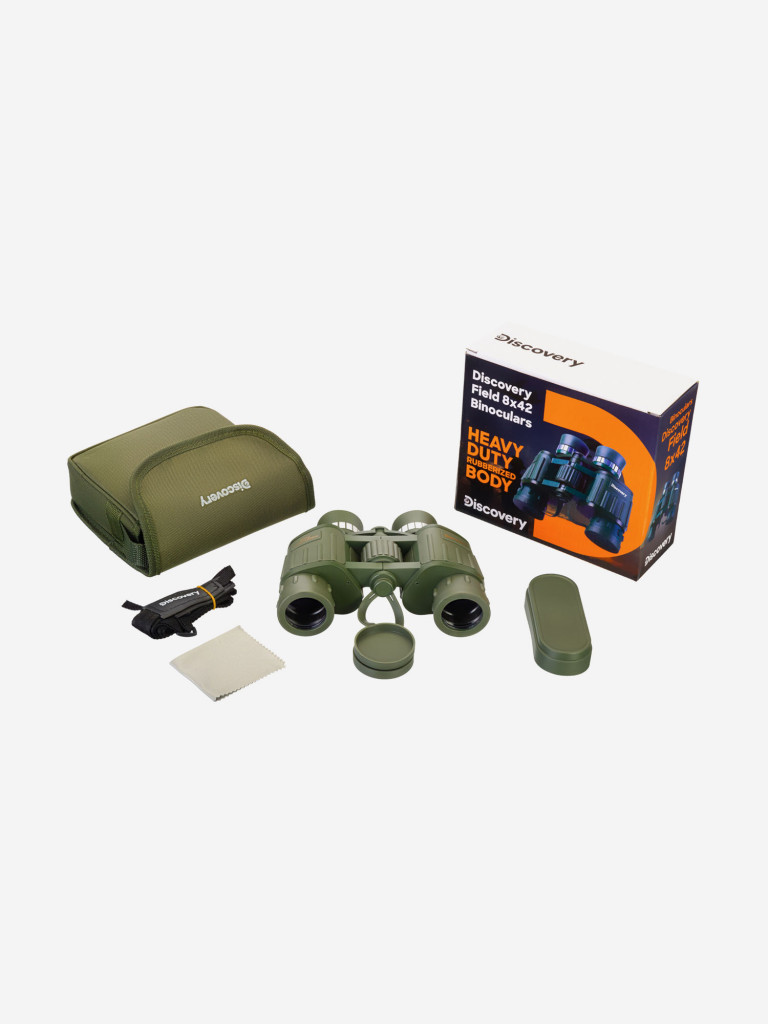Бинокль Levenhuk Discovery Field 8x42