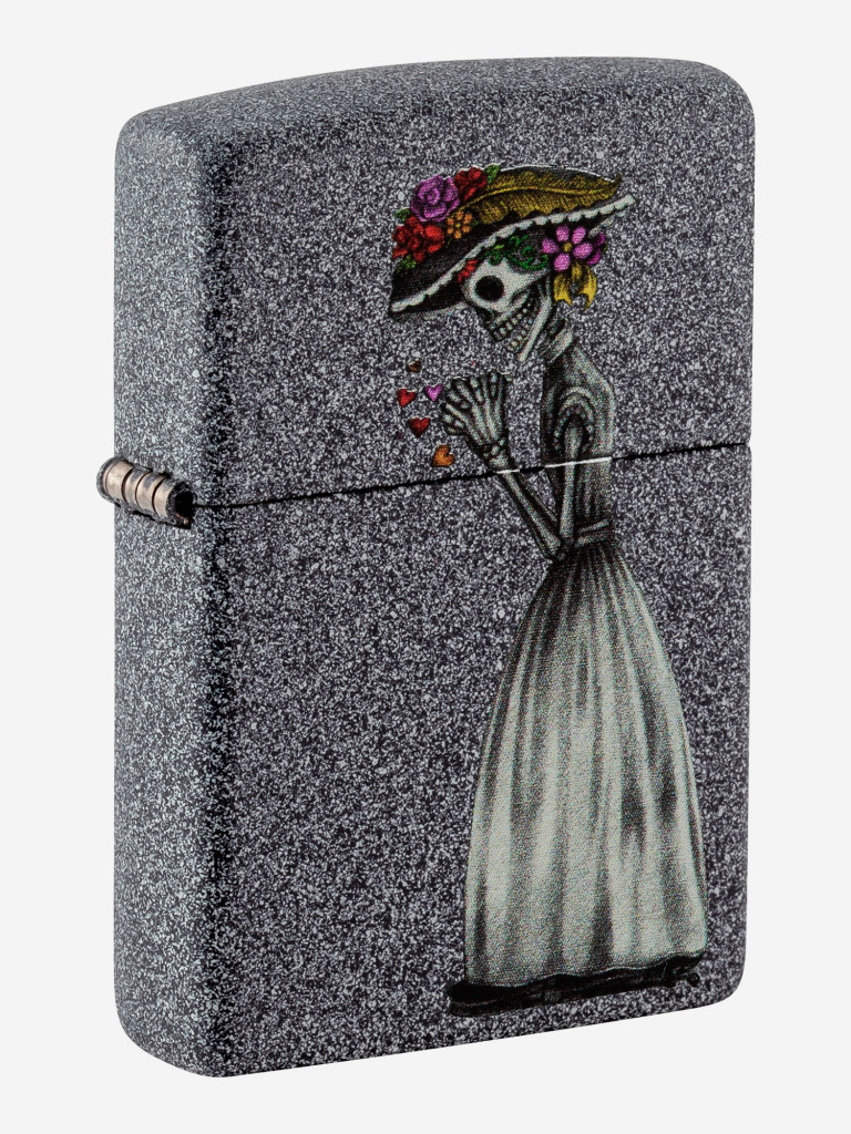 Подарочный набор ZIPPO из двух ветрозащитных зажигалок Zippo 28987 Iron Stone Couple