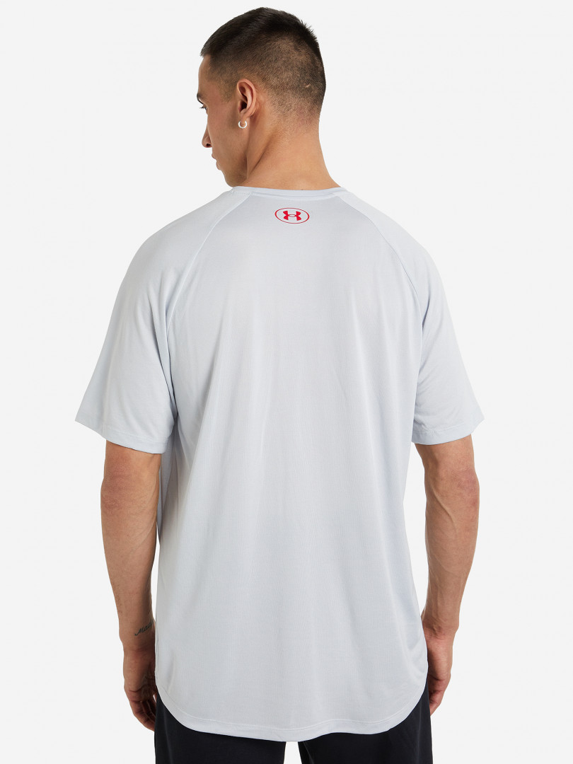 Футболка мужская Under Armour Tech 2.0 Wordmark 29291070299 Серый, размер 48, 50,46, 48,44, 46, фото 2