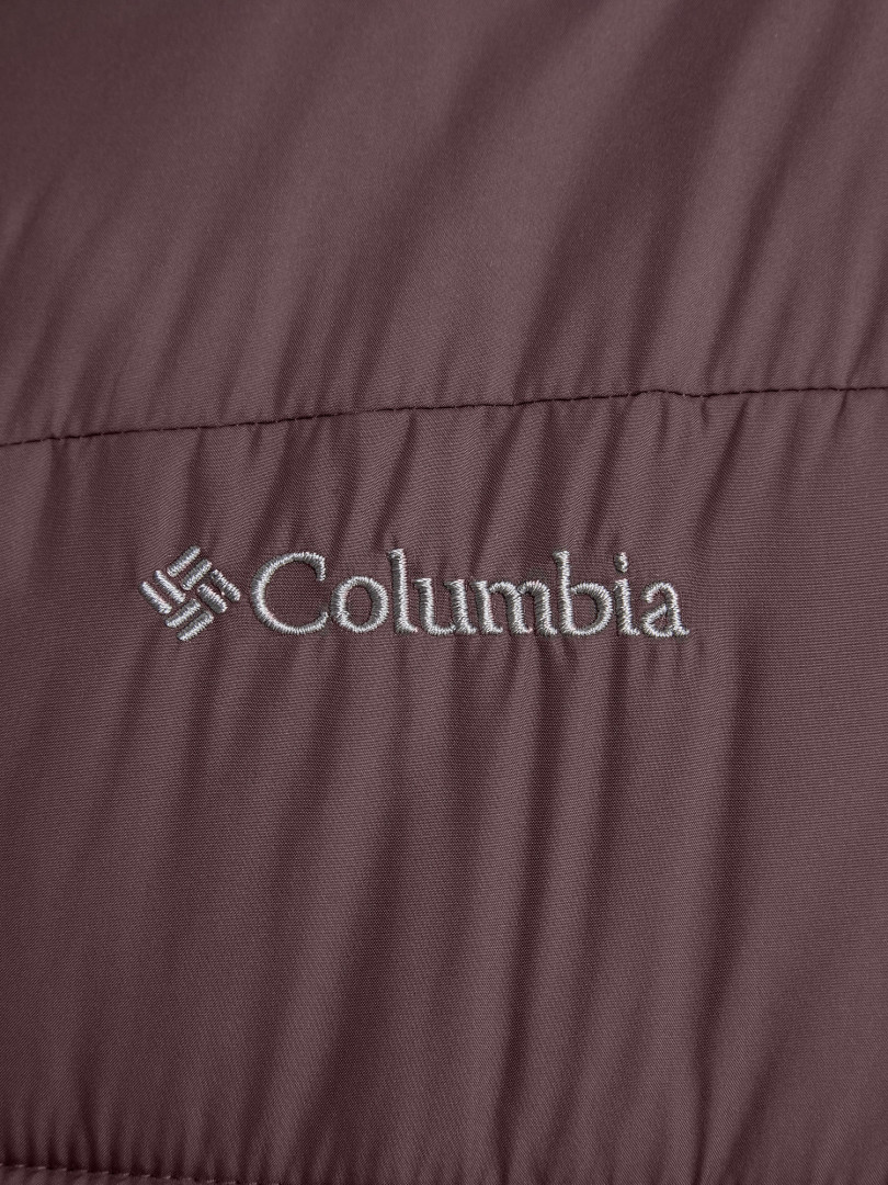 фото Пальто утепленное женское columbia pike lake ii long jacket, коричневый