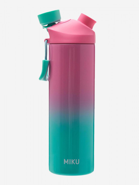 Термобутылка MIKU 700 мл (TH-BTL-700GTP), бирюзово-розовая