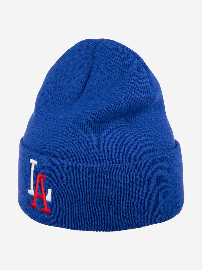 Шапка с отворотом AMERICAN NEEDLE 21019A-LOS Los Angeles Angels Cuffed Knit MILB (синий)