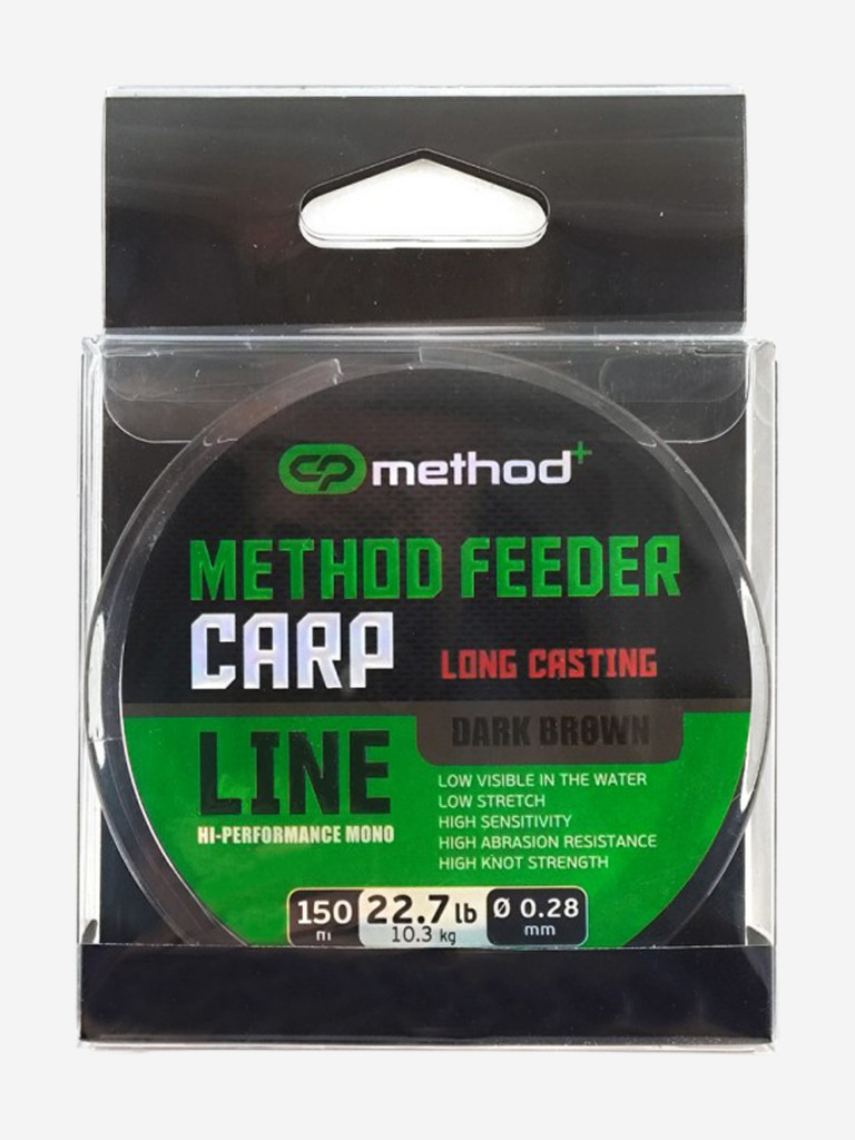 Леска CARP PRO Method+ Method Feeder Carp 150м 0.28мм