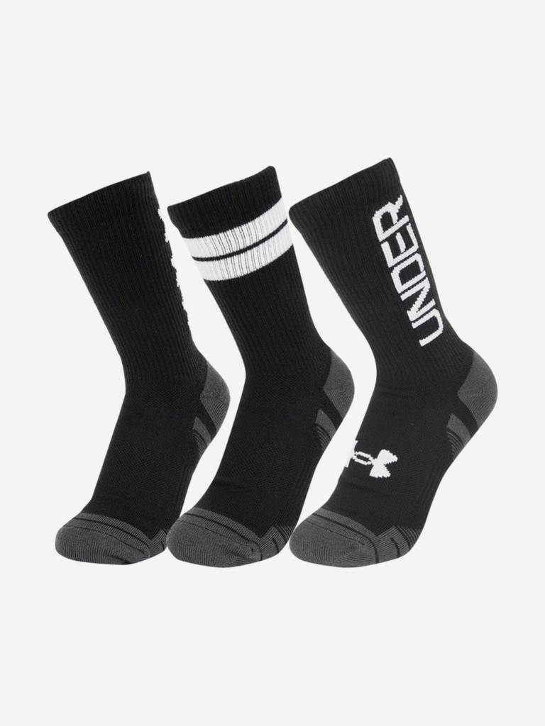 Носки высокие унисекс Under Armour UA Perf Tech Nov 3pk Crew