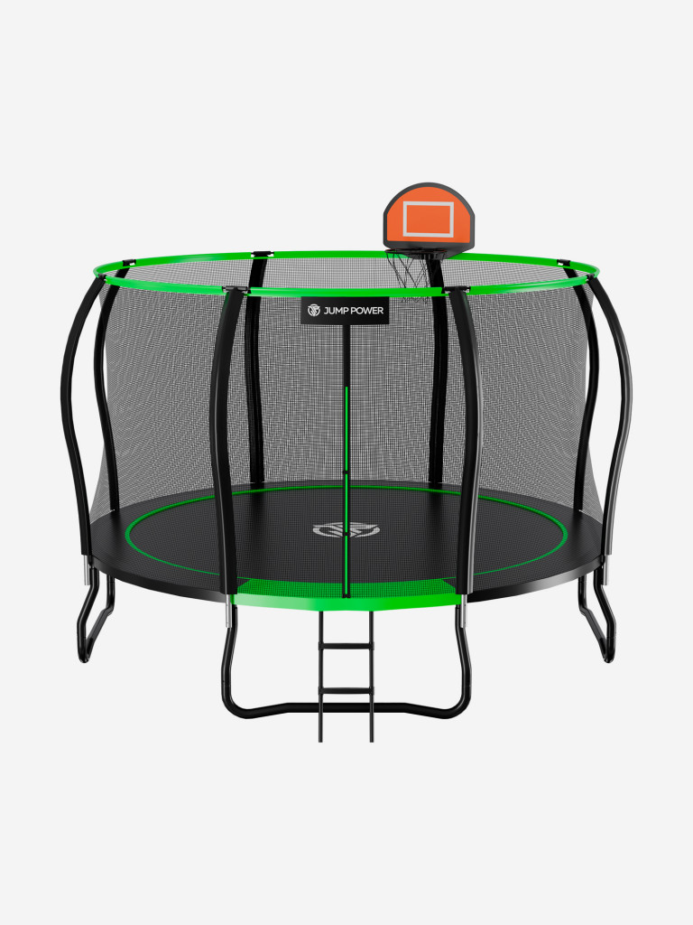 Каркасный батут Jump Power 10 ft Pro Stable Point Green