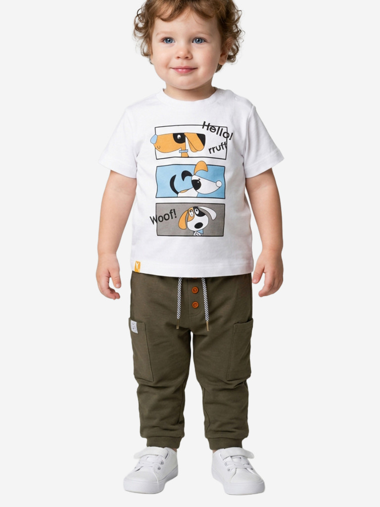 Брюки для мальчиков, 2 пары в комплекте PlayToday