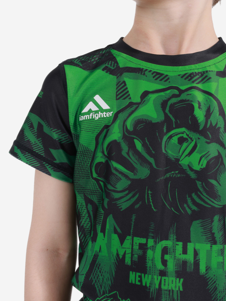 Рашгард для мальчиков Halk IAMFIGHTER