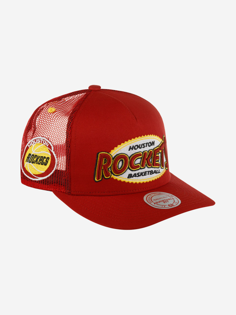 Бейсболка с сеточкой MITCHELL NESS HHSS5461-HROYYPPPRED1 Houston Rockets NBA