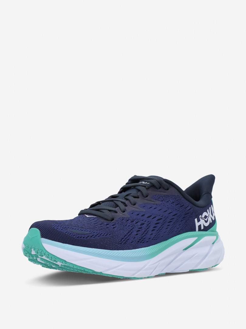 фото Кроссовки женские hoka one one clifton 8, синий