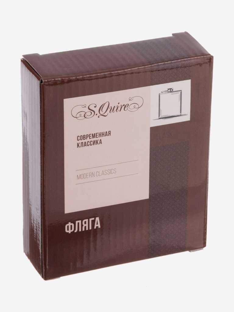 Фляжка S.Quire, 0,18 л, сталь