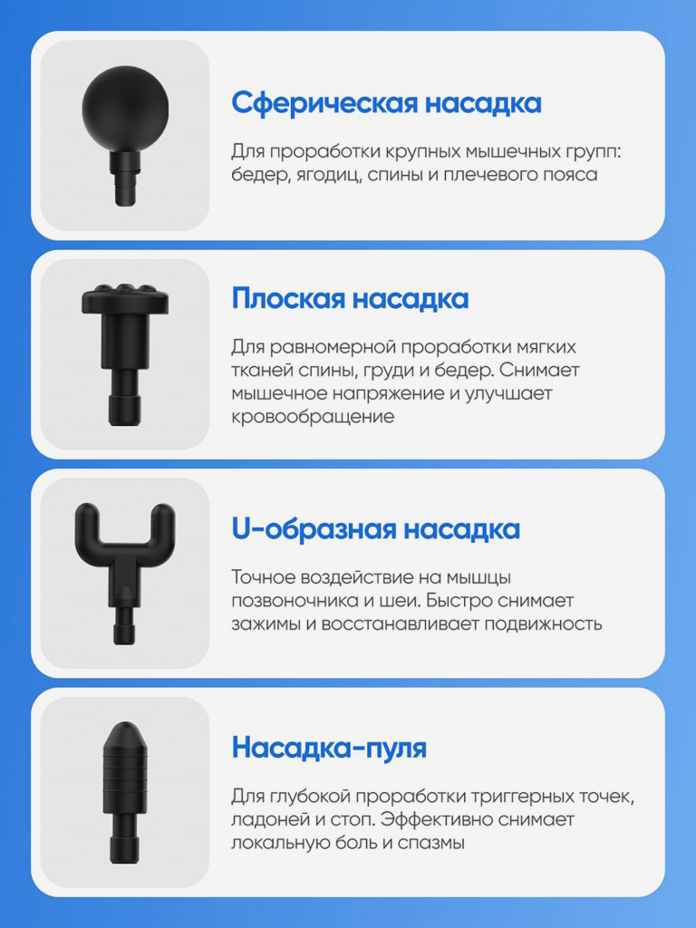 Перкуссионный массажер ORLAUF Senti