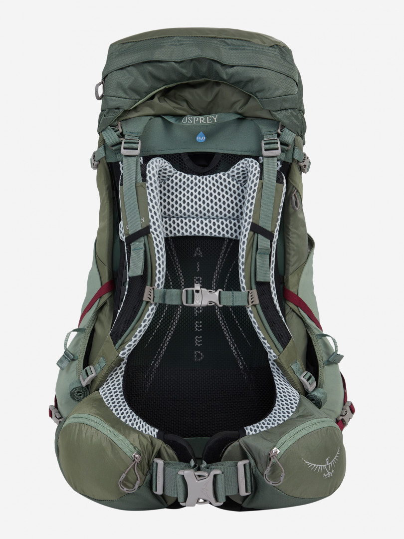 фото Рюкзак женский osprey aura ag lt, 50 л, зеленый