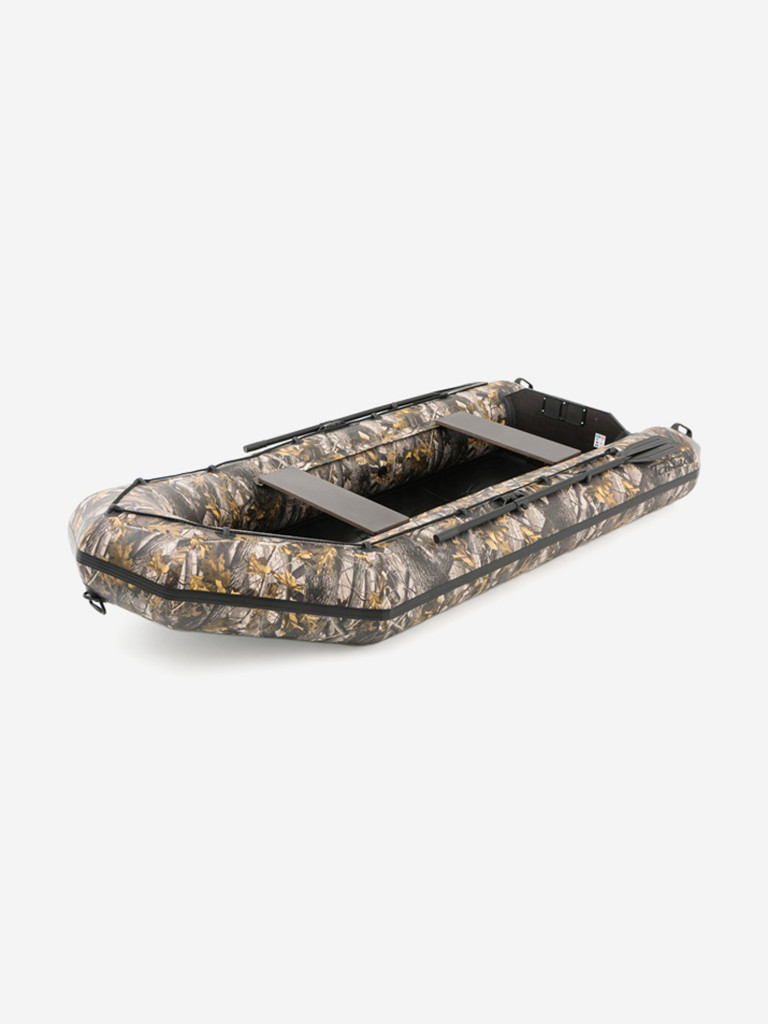 Лодка моторная Тайга-320, натяжное дно, камуфляж