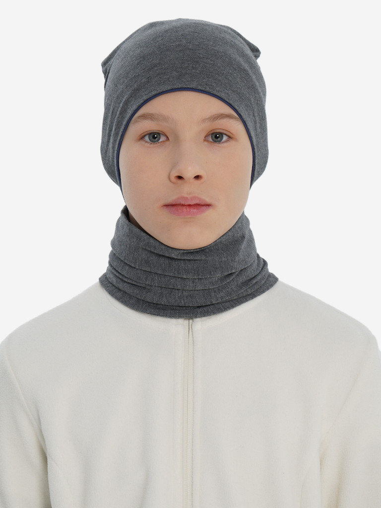 Комплект для мальчиков: шапка, шарф GSD