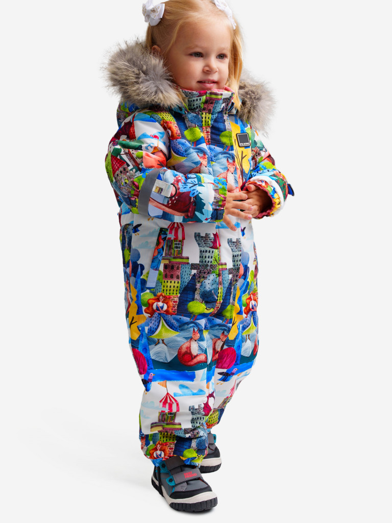 Комбинезон зимний для девочек PlayToday