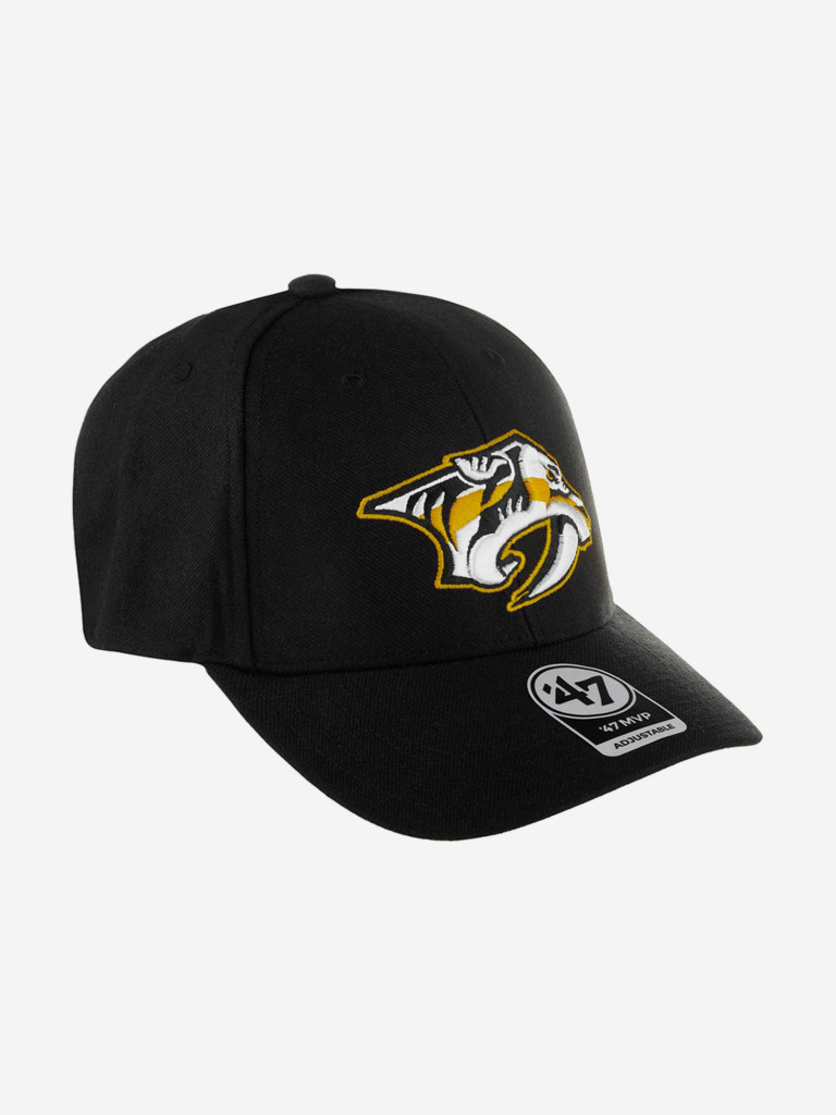Бейсболка 47 BRAND H-MVP30WBV-BKD Nashville Predators NHL (черный)