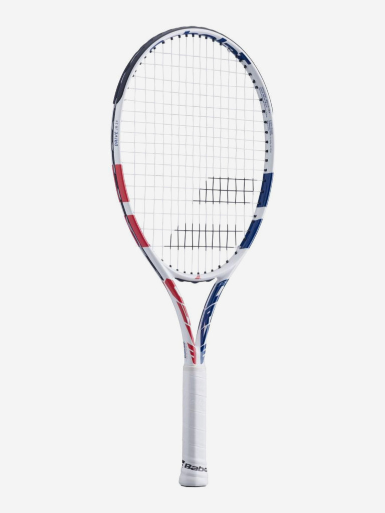 Ракетка для большого тенниса Babolat DRIVE JUNIOR GIRL 24 белый, ручка 0