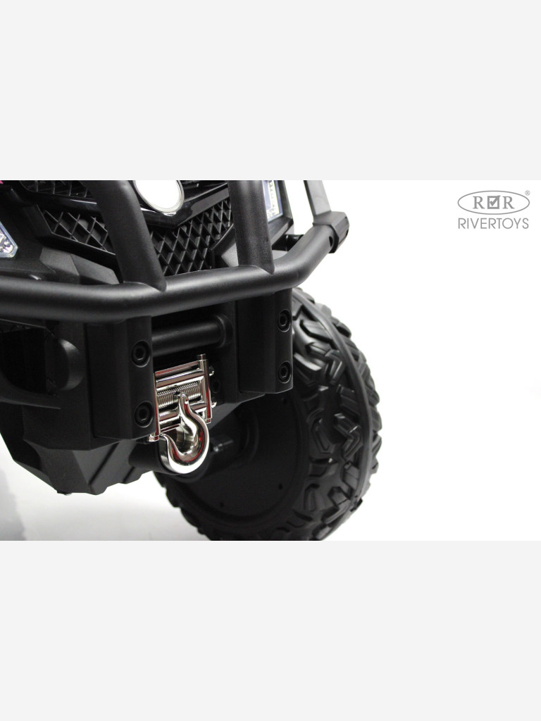 Детский электроквадроцикл RIVERTOYS T001TT 4WD розовый