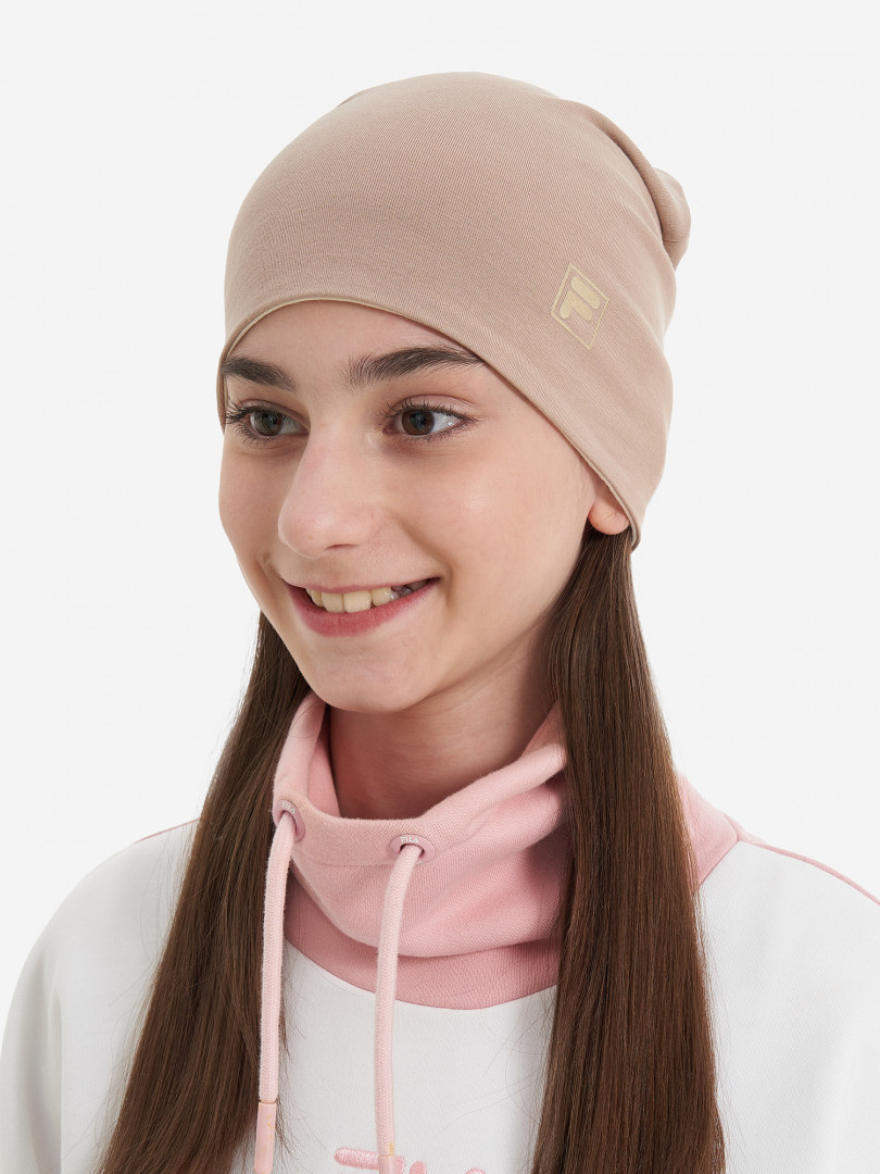 Шапка для девочек FILA, Бежевый