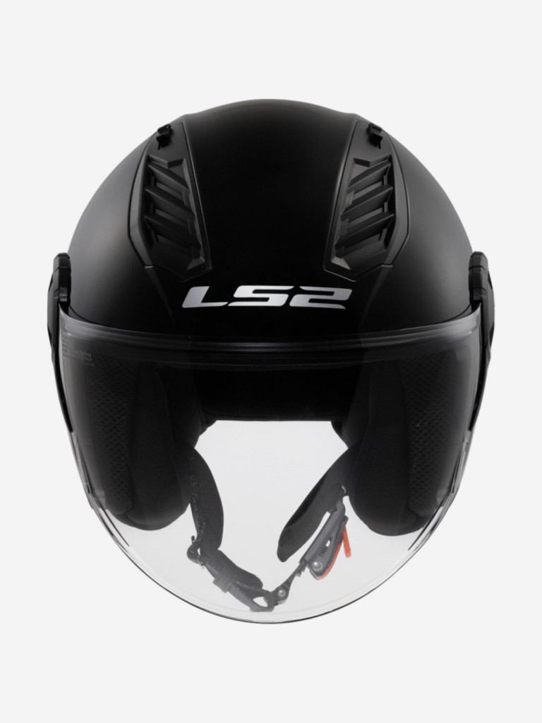 Мотошлем LS2 OF616 Airflow II Solid (черный глянцевый, Black)