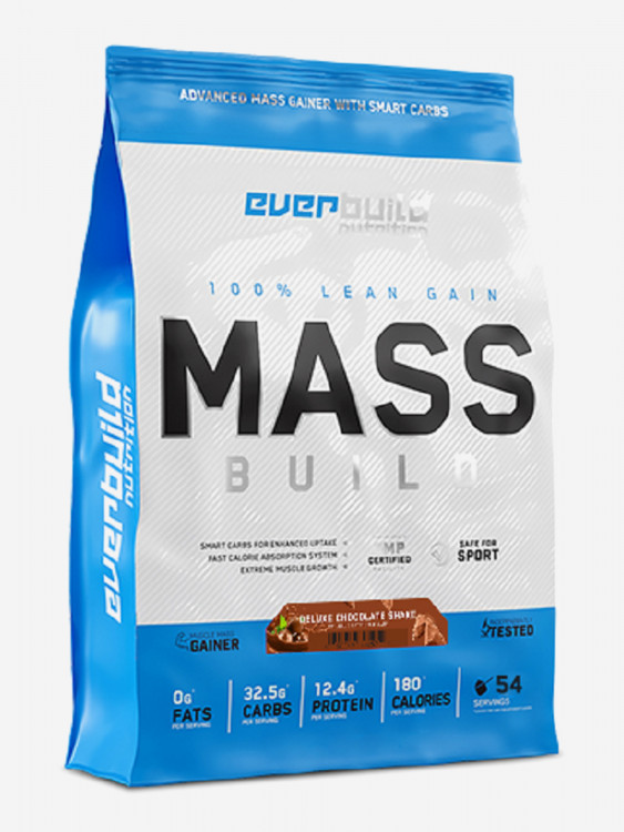 Гейнер Everbuild Nutrition MASS BUILD GAINER BAG 2720гр