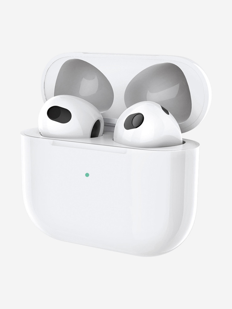 Беспроводные наушники с микрофоном Light Pods 3 , TWS, bluetooth 5.4, 300 мАч