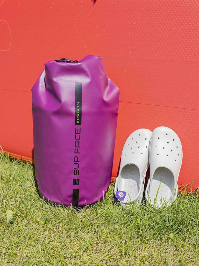 Гермомешок SUP Face 20L, фиолетовый